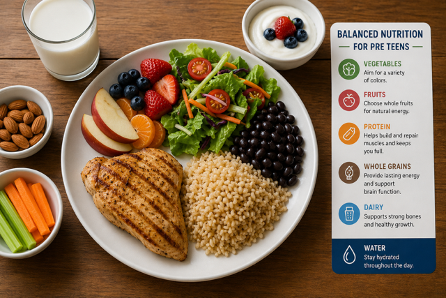 Healthy Nutrition for Pre-Teens!