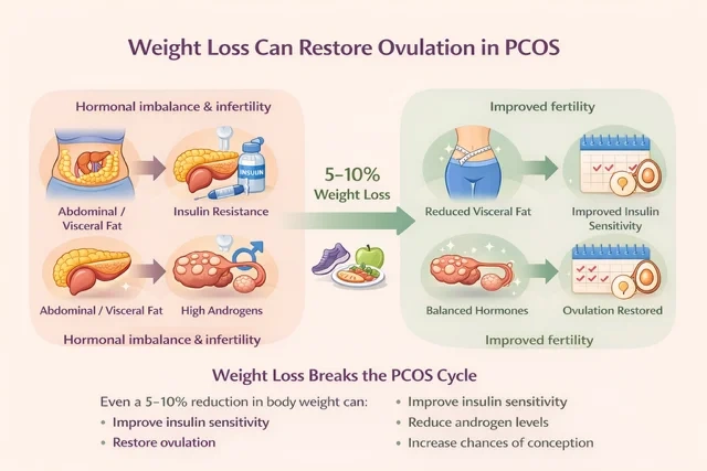 Overcoming PCOS Or PMOS And Infertility: The Role Of Weight Loss in Fertility Treatment!