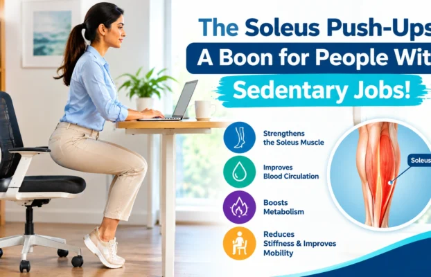 The Soleus Push-Ups: A Boon To People With Sedentary Jobs!