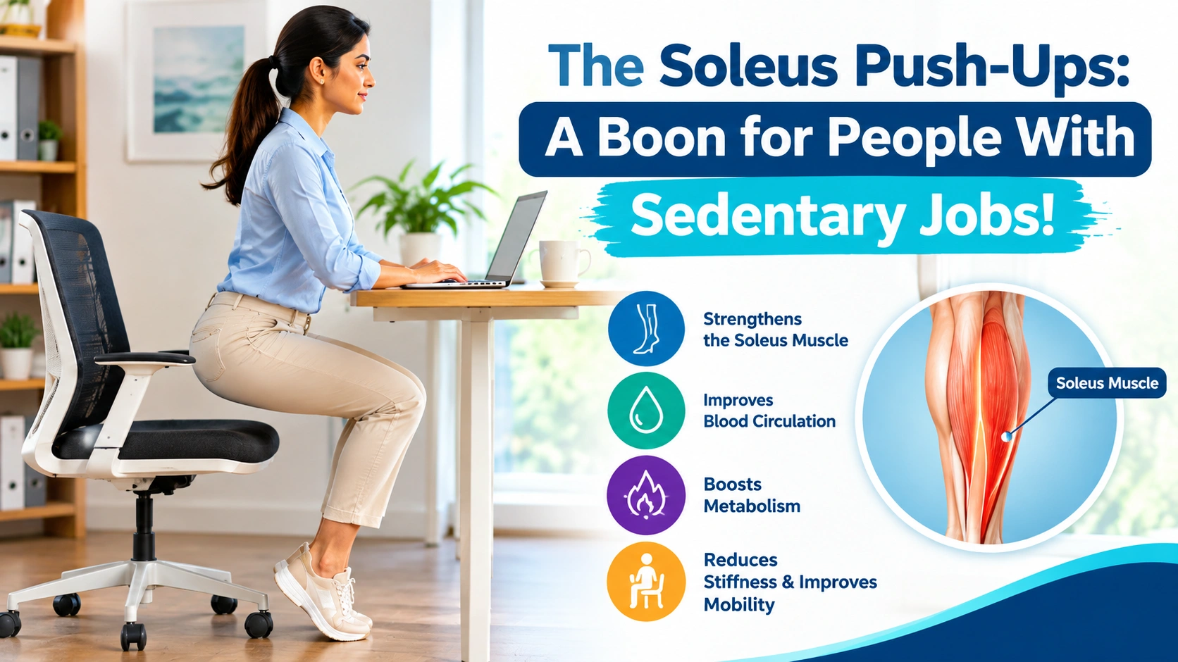 The Soleus Push-Ups: A Boon To People With Sedentary Jobs!